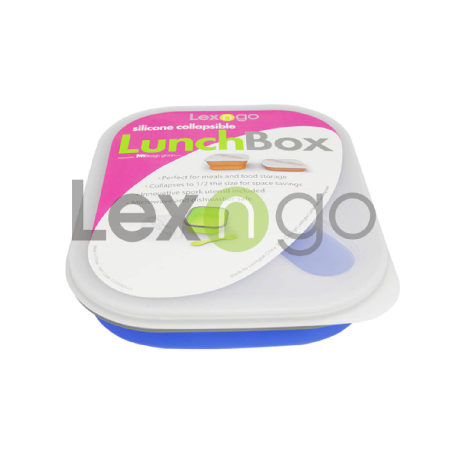 Taper Plegable con Cubierto - Azul